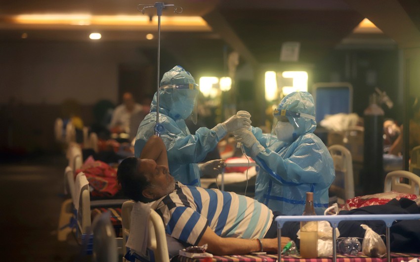 Число заразившихся коронавирусом в Индии превысило 22 млн