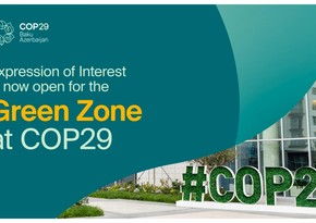 Стартовал прием заявок на участие в Зеленой зоне COP29
