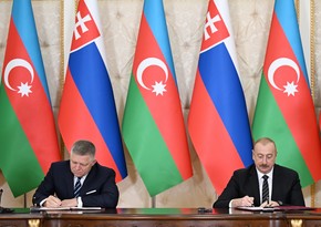 Azərbaycan-Slovakiya sənədləri imzalanıb