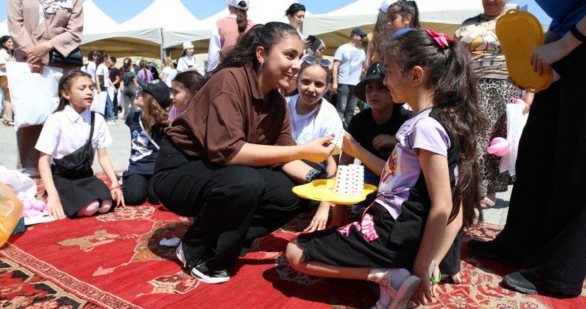 Bakıda Unudulmaqda olan uşaq oyunları festivalı keçirilib