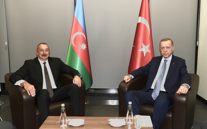 Президент Ильхам Алиев и Президент Реджеп Тайип Эрдоган встретились в Конье