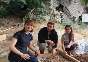 Азербайджанские и японские археологи совместно исследуют пещеру Дамджылы