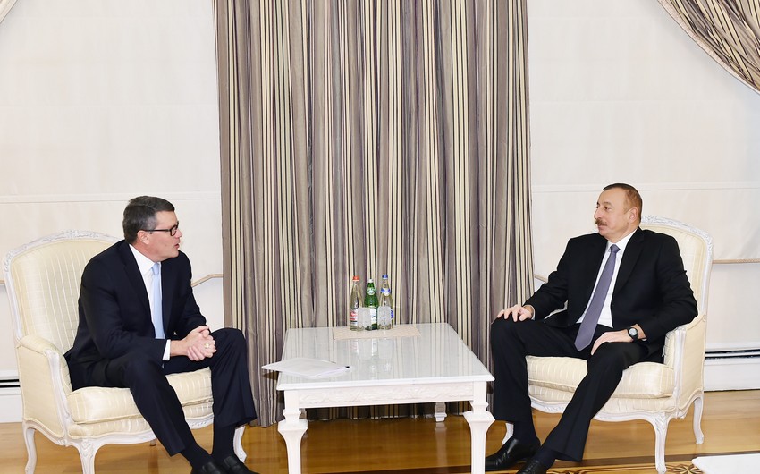 President Ilham Aliyev receives delegation of CISCO