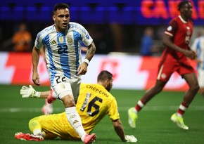 Argentina millisi Amerika Kubokunun açılış matçında qələbə qazanıb