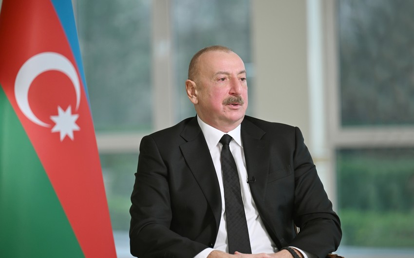 President Ilham Aliyev was interviewed by Dmitry Kiselev, Director General of “Rossiya Segodnya” International News Agency 