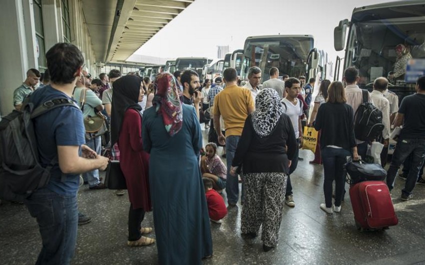 ​Türkiyəyə sığınan qaçqınların rəsmi sayı açıqlanıb