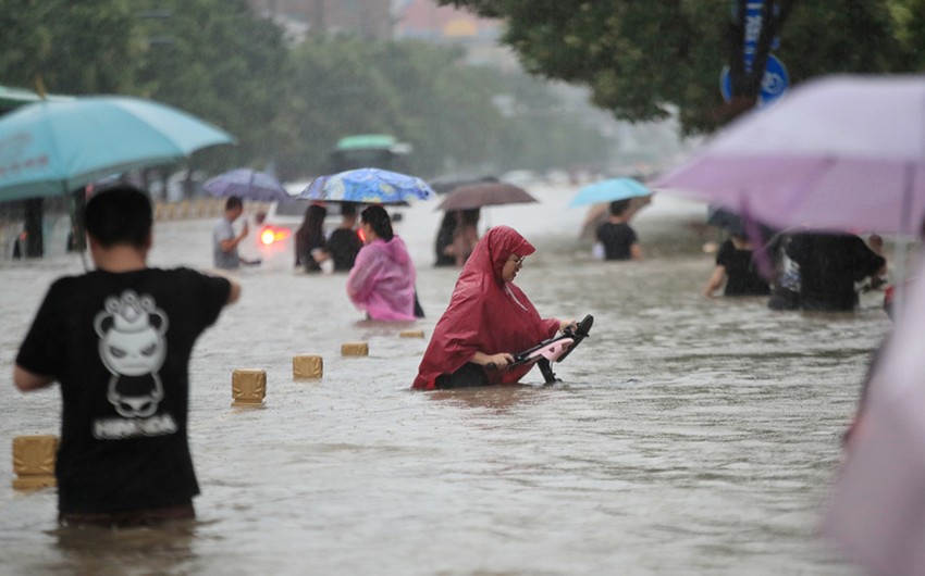 195,000 people evacuated in rainstorms in east China province