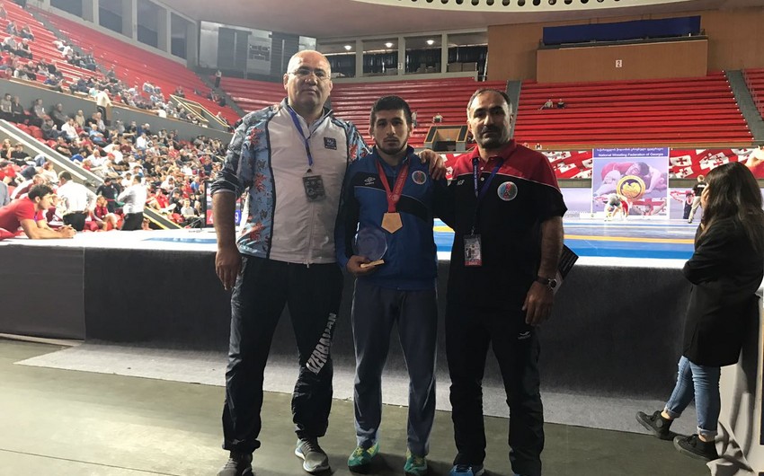 Azerbaijani wrestlers win 4 medals of Golden Grand Prix
