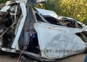 Tourist bus crashes in Azerbaijan's Lerik, leaving 8 people dead
