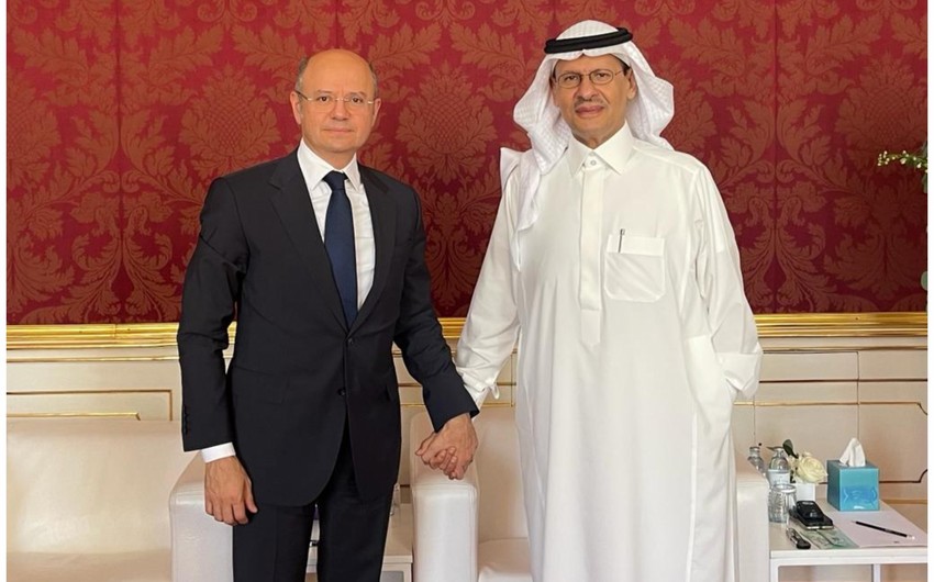 Azerbaijani energy minister meets with his Saudi counterpart in Vienna 