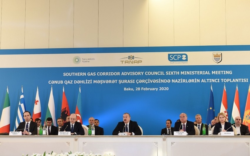 Sixth Ministerial Meeting of SGC Advisory Council kicks off in Baku