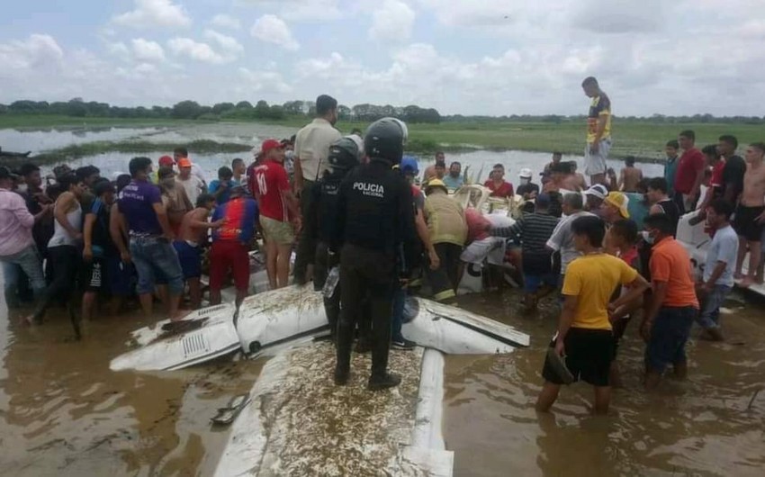 В Эквадоре разбился самолет, есть погибшие