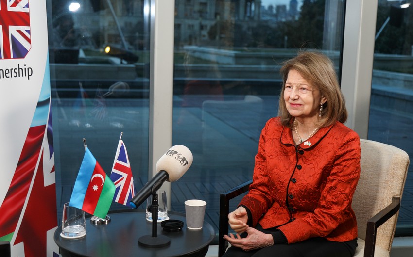 Baroness Nicholson: UK, Azerbaijan built up tremendously strong relationship
