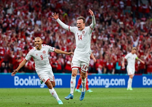Евро-2020: Дания разгромила Россию и вышла в плей-офф