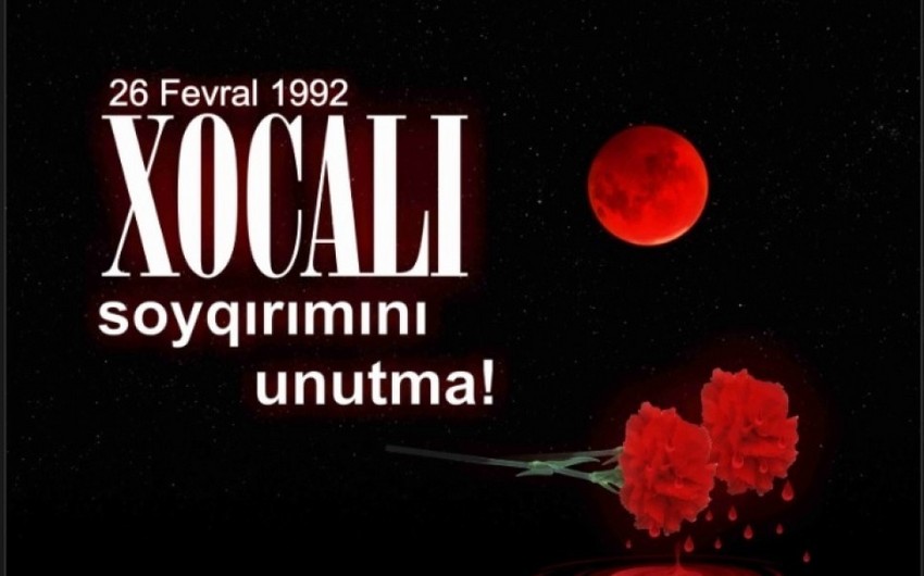 Xocalı soyqırımı qurbanlarının xatirəsi yad ediləcək