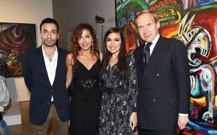 Вице-президент Фонда Гейдара Алиева Лейла Алиева приняла участие в открытии выставок в рамках 56-й Венецианской биеннале