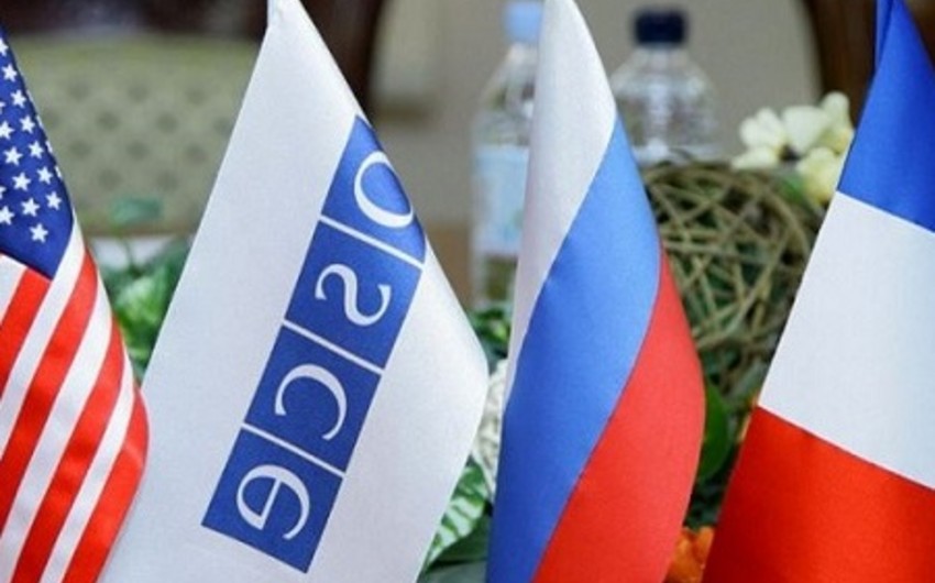 ​OSCE Minsk Group calls the sides to honour the results of meetings in Vienna and St.Petersburg