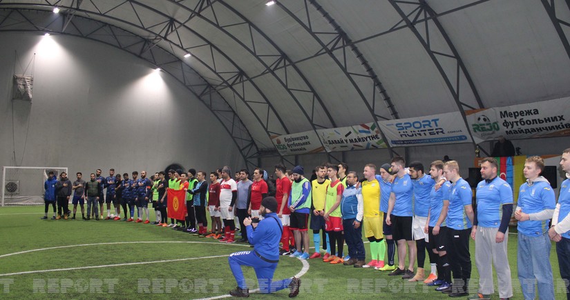 В Киеве прошел турнир по мини-футболу, посвященный Дню солидарности азербайджанцев