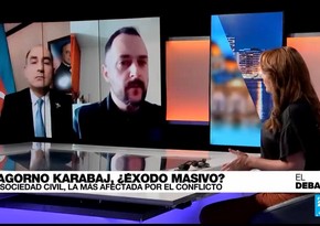 Azərbaycanlı diplomat “France 24” telekanalının efirində Ermənistanı sülh masasına oturmağa çağırıb