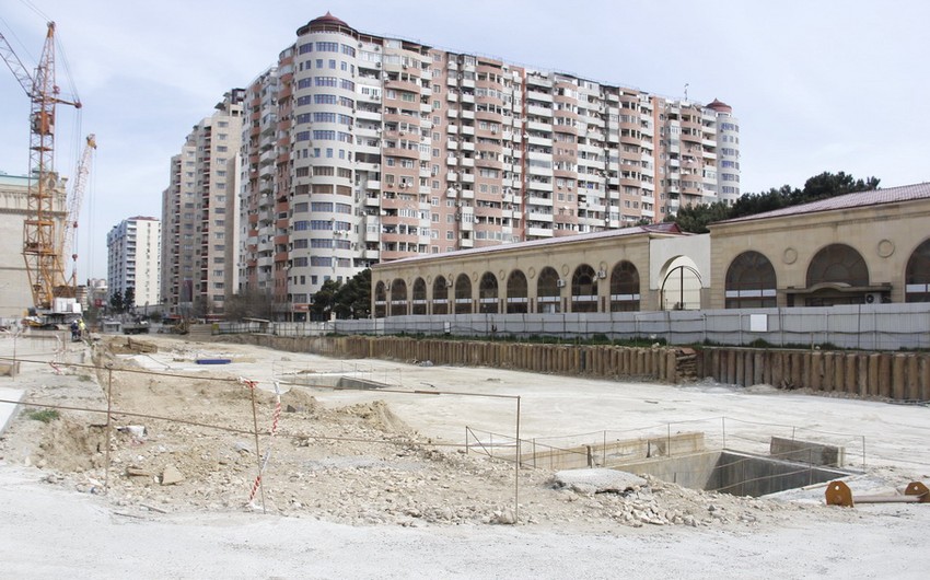Bakı metrosunun yeni inşa olunan stansiyasında son vəziyyət açıqlanıb