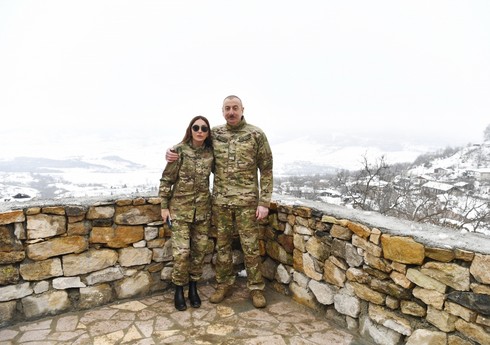 Ильхам Алиев и Мехрибан Алиева побывали в селе Дашалты