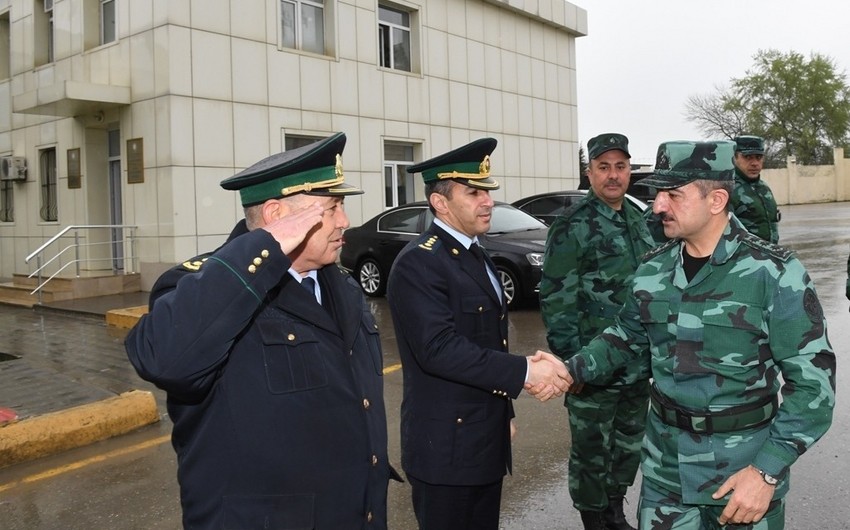 Глава ГПС проверил боевую деятельность органов пограничной обороны на границе с Россией