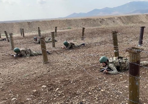 Продолжаются совместные учения военнослужащих Турции и Азербайджана