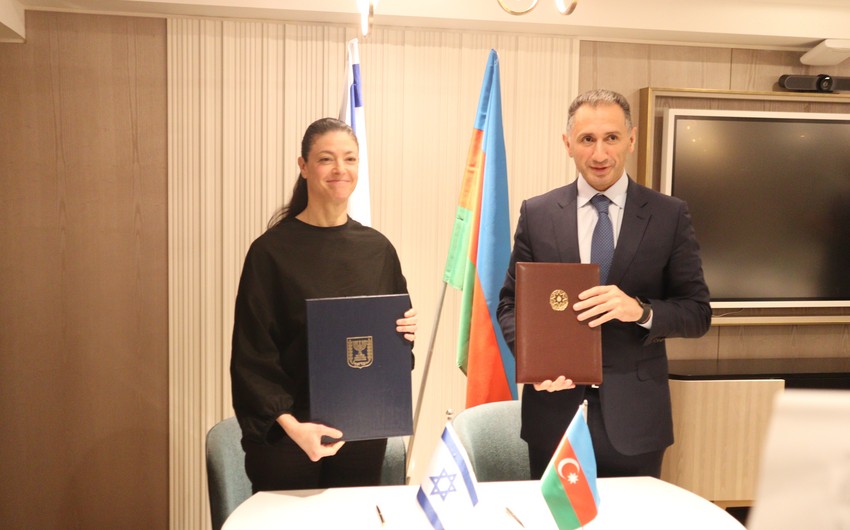 Azərbaycan İsraillə hava əlaqələri haqqında saziş imzalayıb