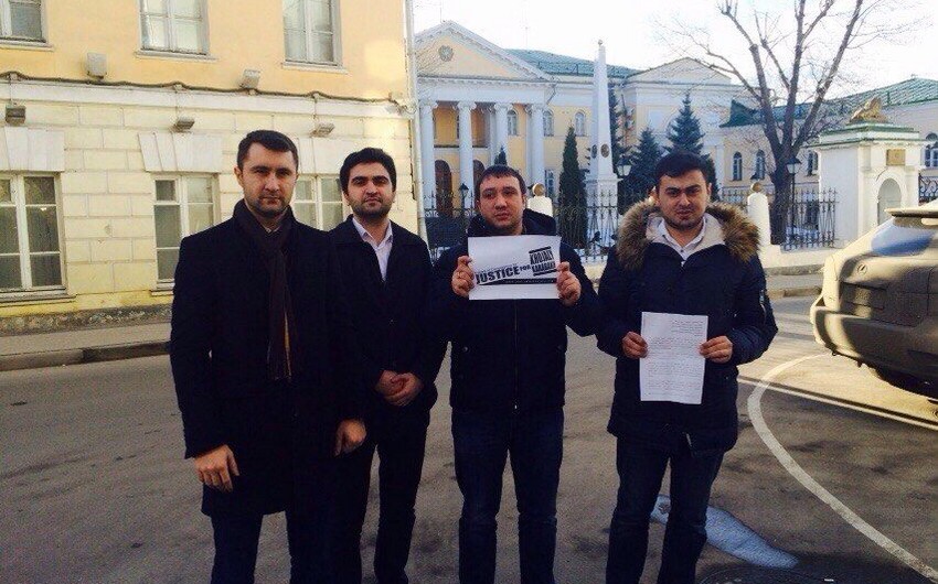 Азербайджанская молодежь предъявила в посольство Армении в России письмо-протест