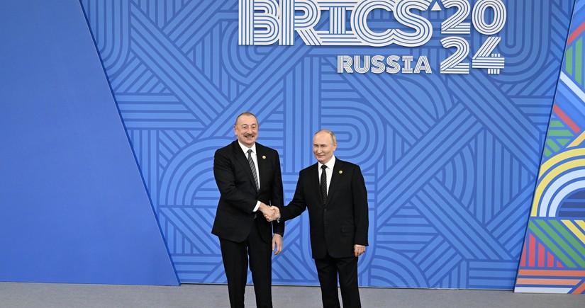 Prezident İlham Əliyev XVI BRICS Sammitinin keçirilməsi münasibətilə rəsmi ziyafətdə iştirak edib - YENİLƏNİB