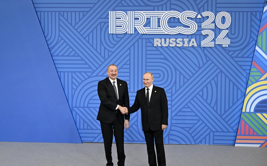 Prezident İlham Əliyev XVI BRICS Sammitinin keçirilməsi münasibətilə rəsmi ziyafətdə iştirak edib - YENİLƏNİB