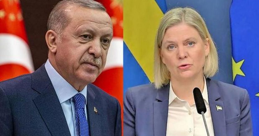 İsveç və Türkiyə liderləri NATO-ya üzvlüklə bağlı memorandumun icrasını müzakirə edib