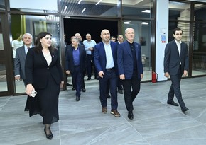 Türk Dövlətləri Təşkilatı və Türk Akademiyasının nümayəndə heyətləri Şuşada məktəbdə olublar