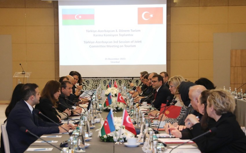 Прошло 3-е заседание азербайджано-турецкой комиссии по туризму
