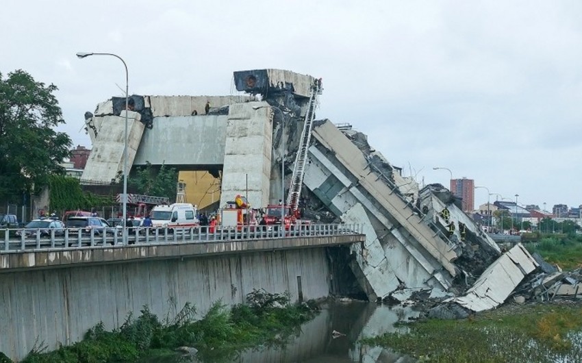 В Генуе объявлен двухдневный траур после обрушения моста