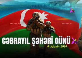 Cəbrayıl şəhərinin azad olunmasından 4 il ötür