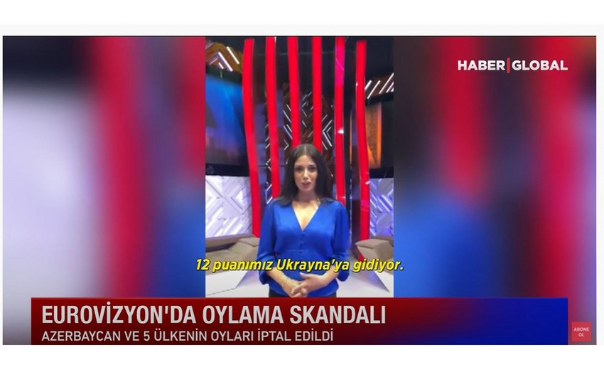 Haber Global Avroviziyanın Azərbaycana qarşı skandal hərəkətlərinə dair süjet hazırlayıb - VİDEO