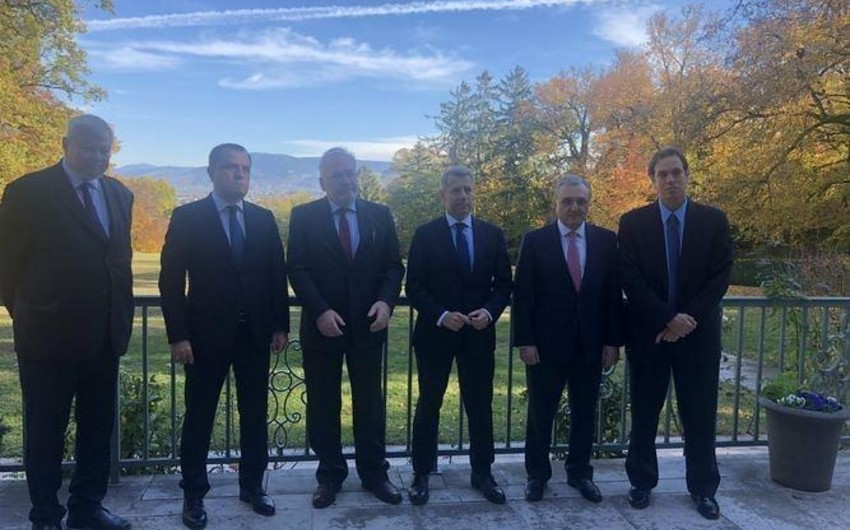 Meeting of Azerbaijani, Armenian Foreign Ministers starts in Geneva