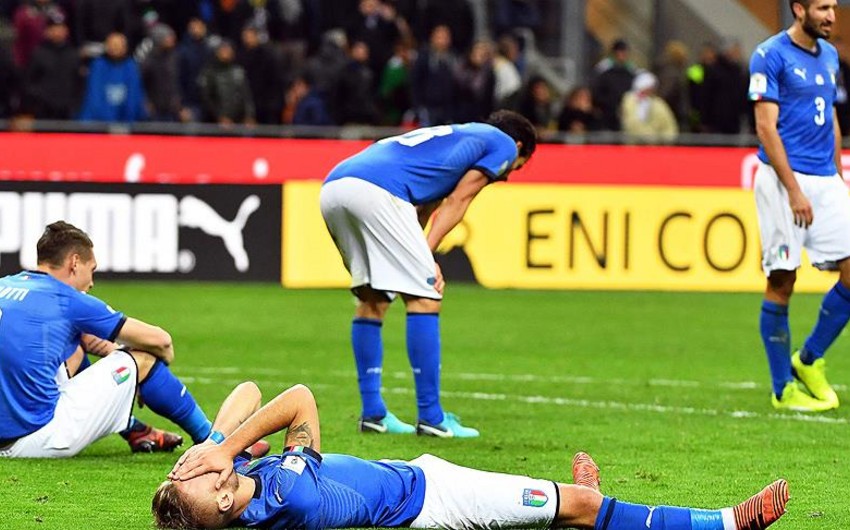 Сборная Италии впервые за 60 лет не сыграет на чемпионате мира - ВИДЕО