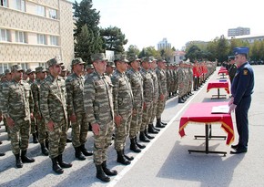 Graduation ceremony of course for long-term active military servicemen held in Baku