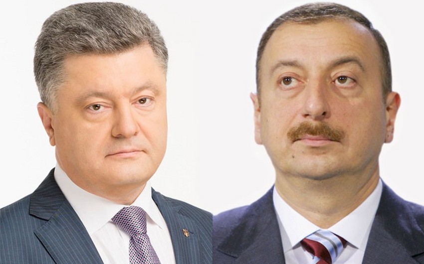 Ukrayna və Azərbaycan prezidentləri arasında telefon danışığı olub