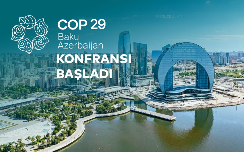 Bu gün Azərbaycanda COP29-a start verilir