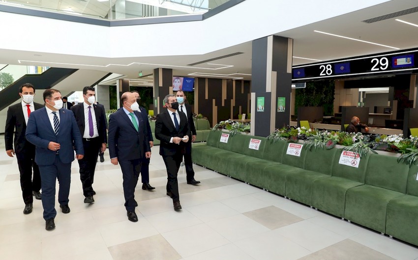 Turkish minister visits DOST Center under Labor Ministry