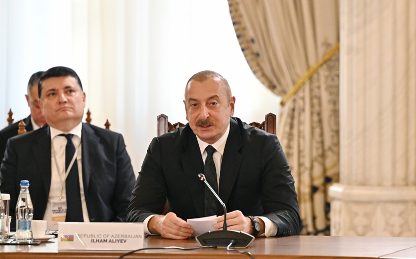 Ilham Aliyev: Azerbaijan is planning to become an important supplier of electric energy to Europe