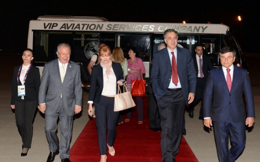 Президент Монтенегро находится с визитом в Азербайджане