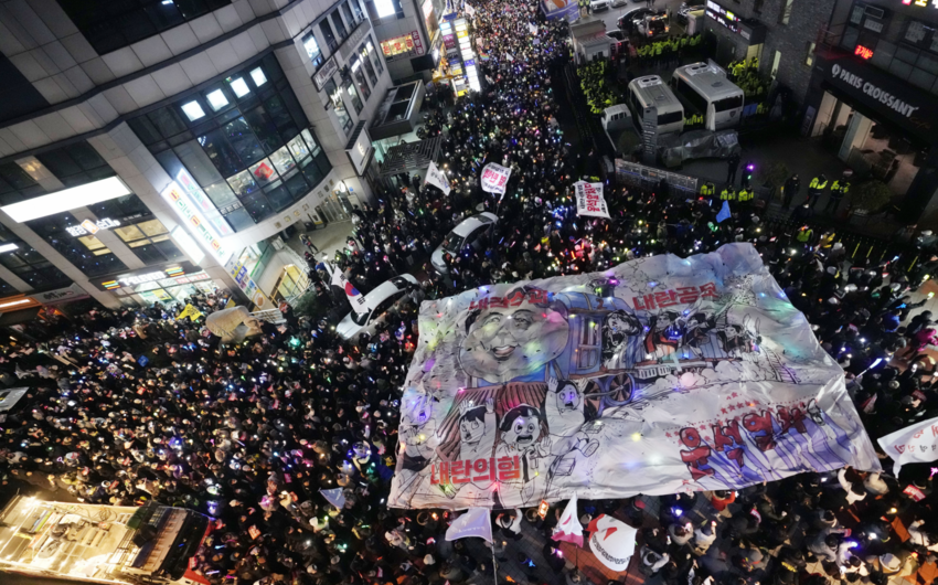 Rival protests over South Korea's impeached President Yoon held in Seoul