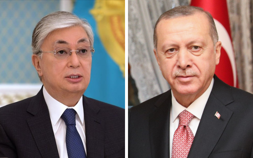 Президенты Турции и Казахстана провели телефонный разговор