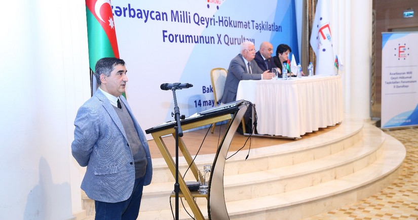 Проходит съезд Национального форума НПО Азербайджана