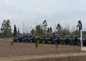 President Ilham Aliyev visited cotton plantation in Giragli village