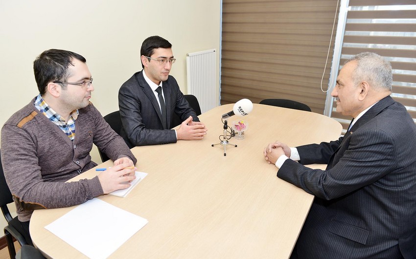​Pakistani Ambassador to Azerbaijan visits Report News Agency - PHOTOS